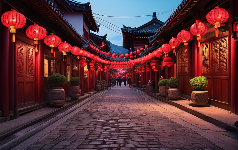 중국 춘절 설날  전통과 의식 - Here are three detailed image generation prompts in English, inspired by the provided text about Spr...